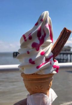 Ice Cream On Penarth Pier